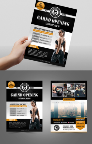 Gym opening flyer | Flyer-Design von Deepak_9_Malhotra