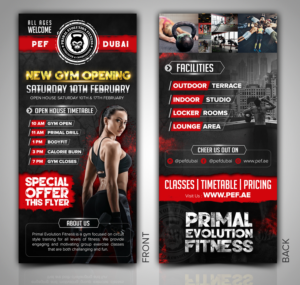 Gym opening flyer | Flyer Design by SAI DESIGNS