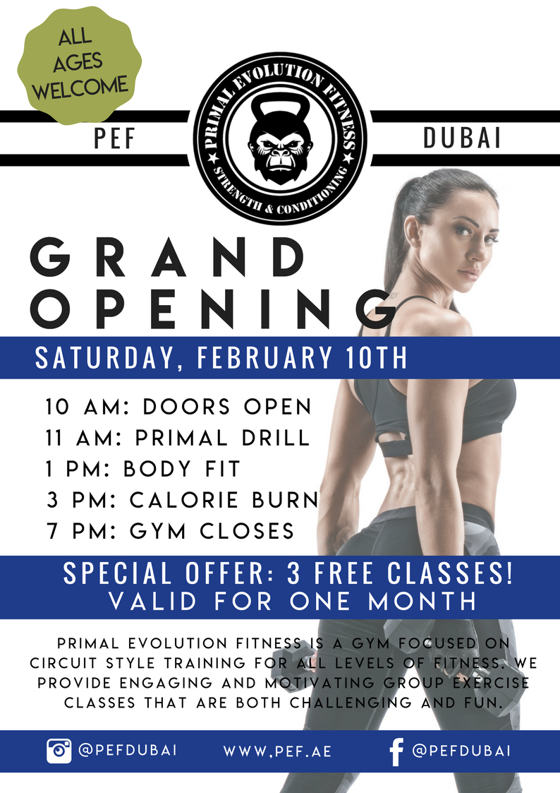 Design de Flyer par Jordan Russell pour Primal Evolution Fitness | Design #17719952