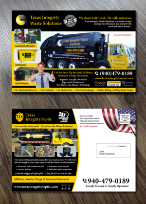 Texas Integrity Mailer 2.6.2018 | Diseño de Postal por Alexandar
