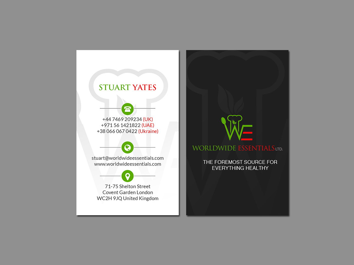 Visitenkarten-Design von Creations Box 2015 für dieses Projekt | Design #17737033