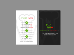 Visitenkarten-Design von Creations Box 2015 für dieses Projekt | Design: #17737033