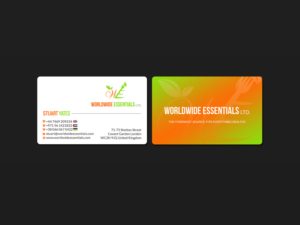 Visitenkarten-Design von Creations Box 2015 für dieses Projekt | Design: #17737039