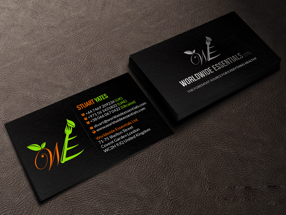 Visitenkarten-Design von Creations Box 2015 für dieses Projekt | Design: #17737040