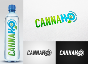 Need a Logo for our CBD enriched bottled water, Canna H2O. | Design Emballage par SAI DESIGNS