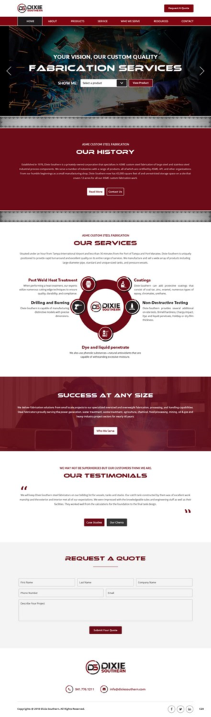 Diseño Web por pb para Southeastern Construction | Diseño: #17717291
