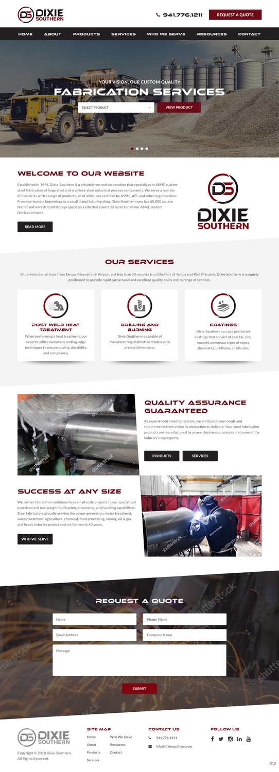 Diseño Web por pb para Southeastern Construction | Diseño #17717299