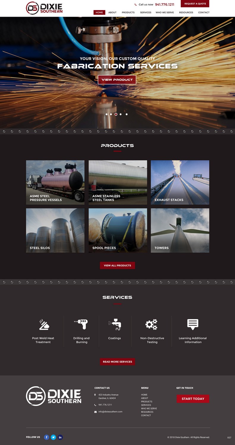Web Design by pb for Southeastern Construction | Design #17717300