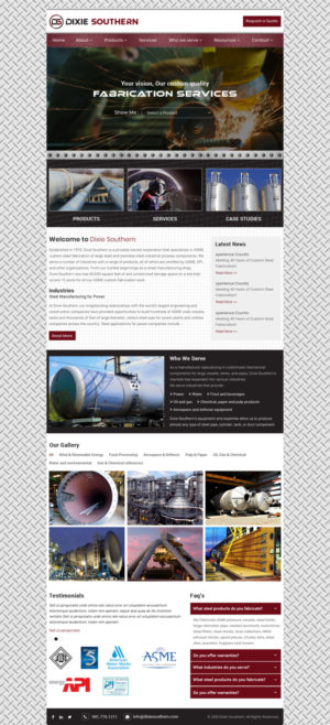 Diseño Web por Sujit Banerjee para Southeastern Construction | Diseño #17727247