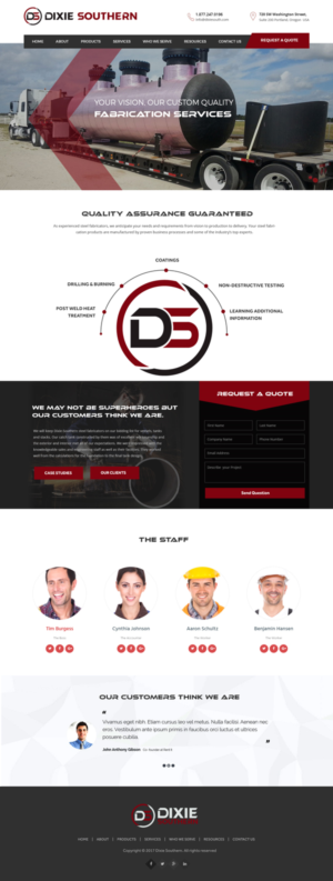 Diseño Web por Xclusive Designers para Southeastern Construction | Diseño: #17726262