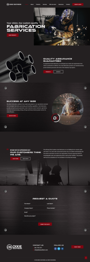 Diseño Web por syrwebdevelopment para Southeastern Construction | Diseño #17762010