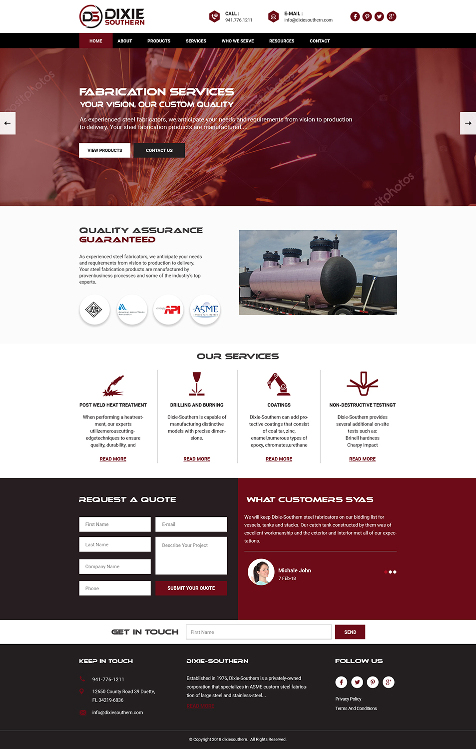 Web Design by PiXthemes for Southeastern Construction | Design #17757617