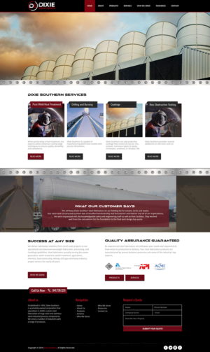 Diseño Web por PiXthemes para Southeastern Construction | Diseño: #17757646