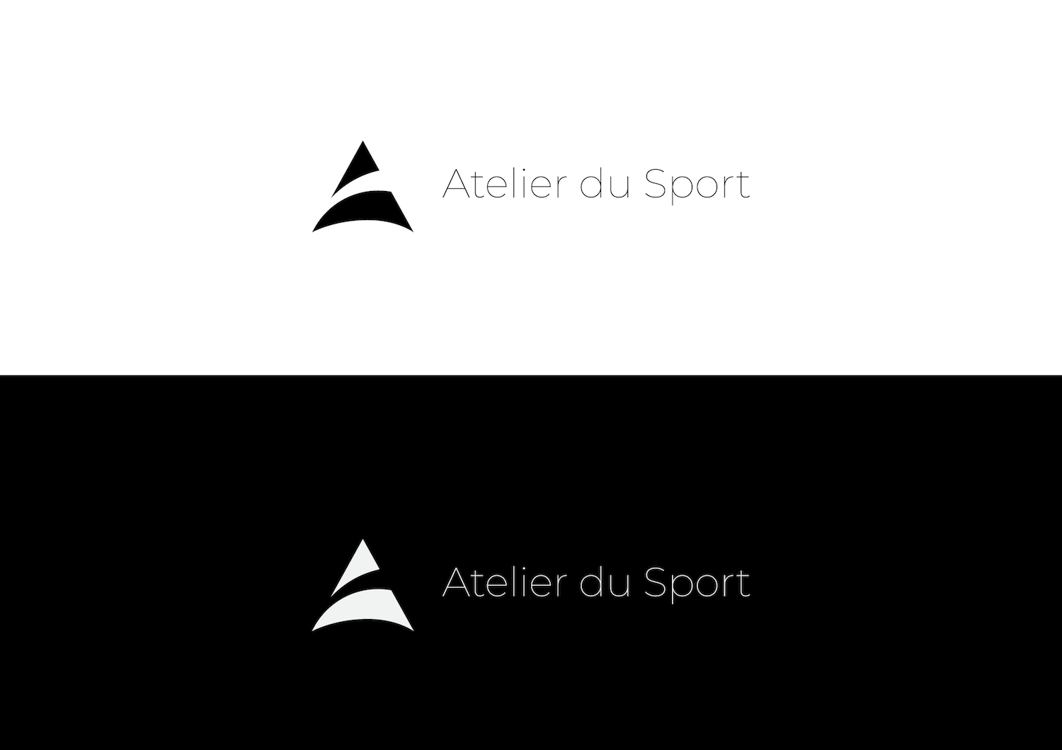 Logo Design by Matt Bradshaw for Atelier du Sport | Design #17870558