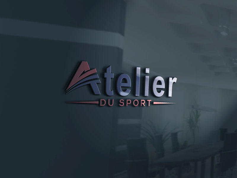 Logo Design by rocklee for Atelier du Sport | Design #17855602