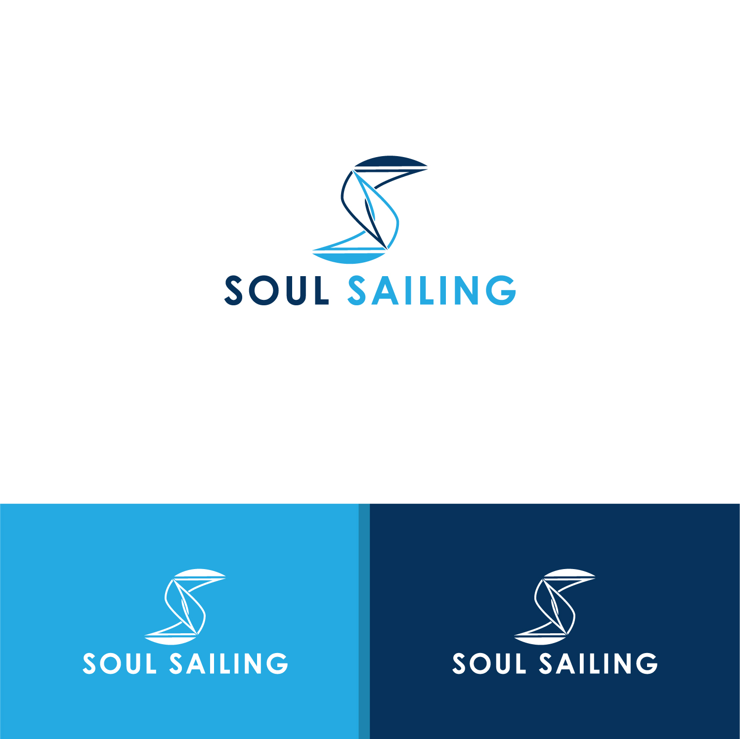 Logo Design by Deziners Zone for SOUL Sailing, Inc. | Design #17716203
