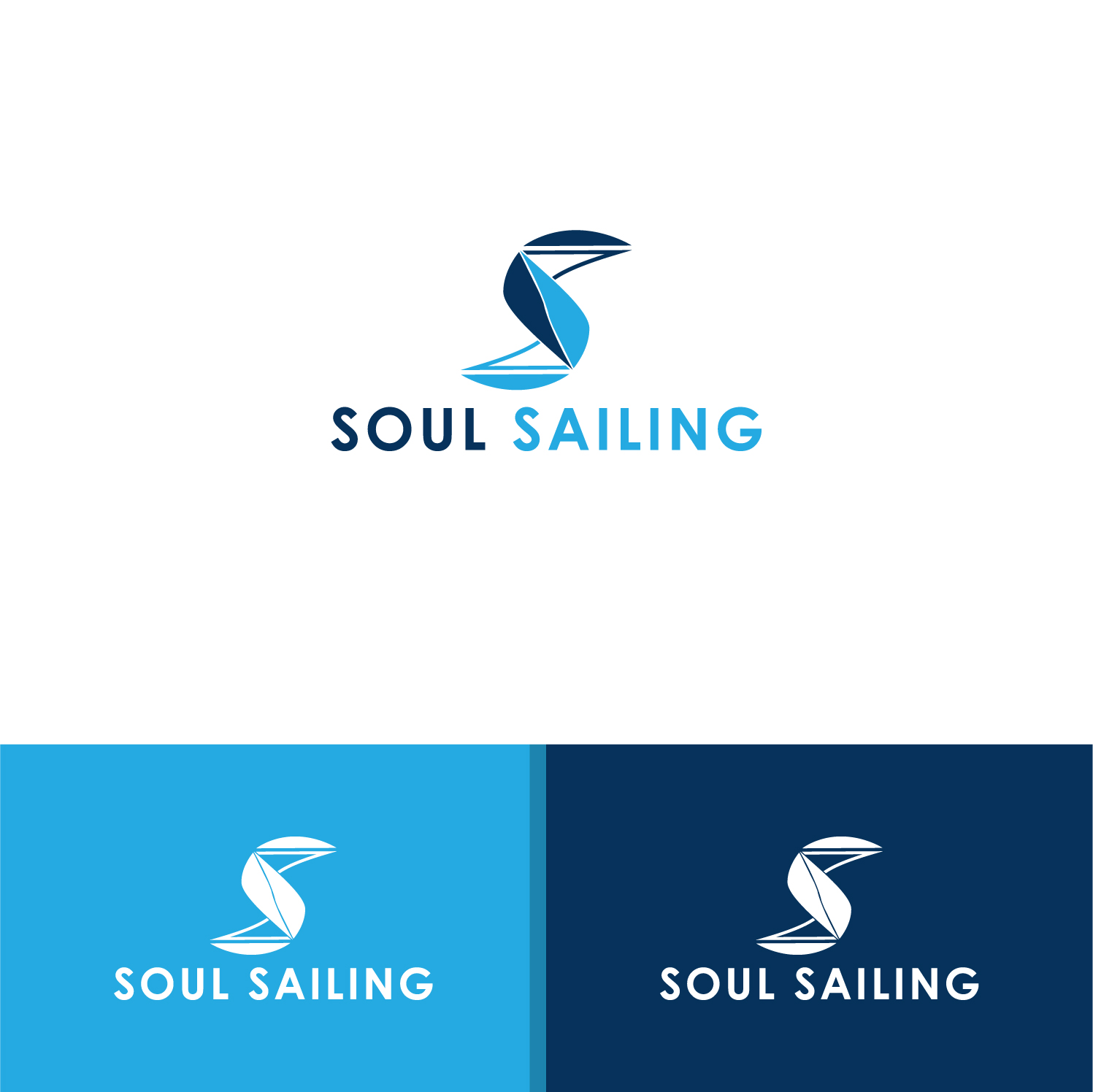 Logo Design by Deziners Zone for SOUL Sailing, Inc. | Design #17716205