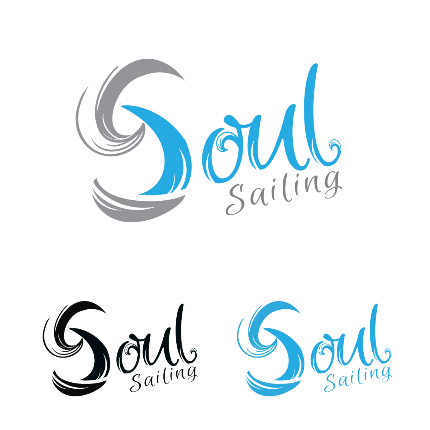 Logo Design by Argus-I for SOUL Sailing, Inc. | Design #17758186
