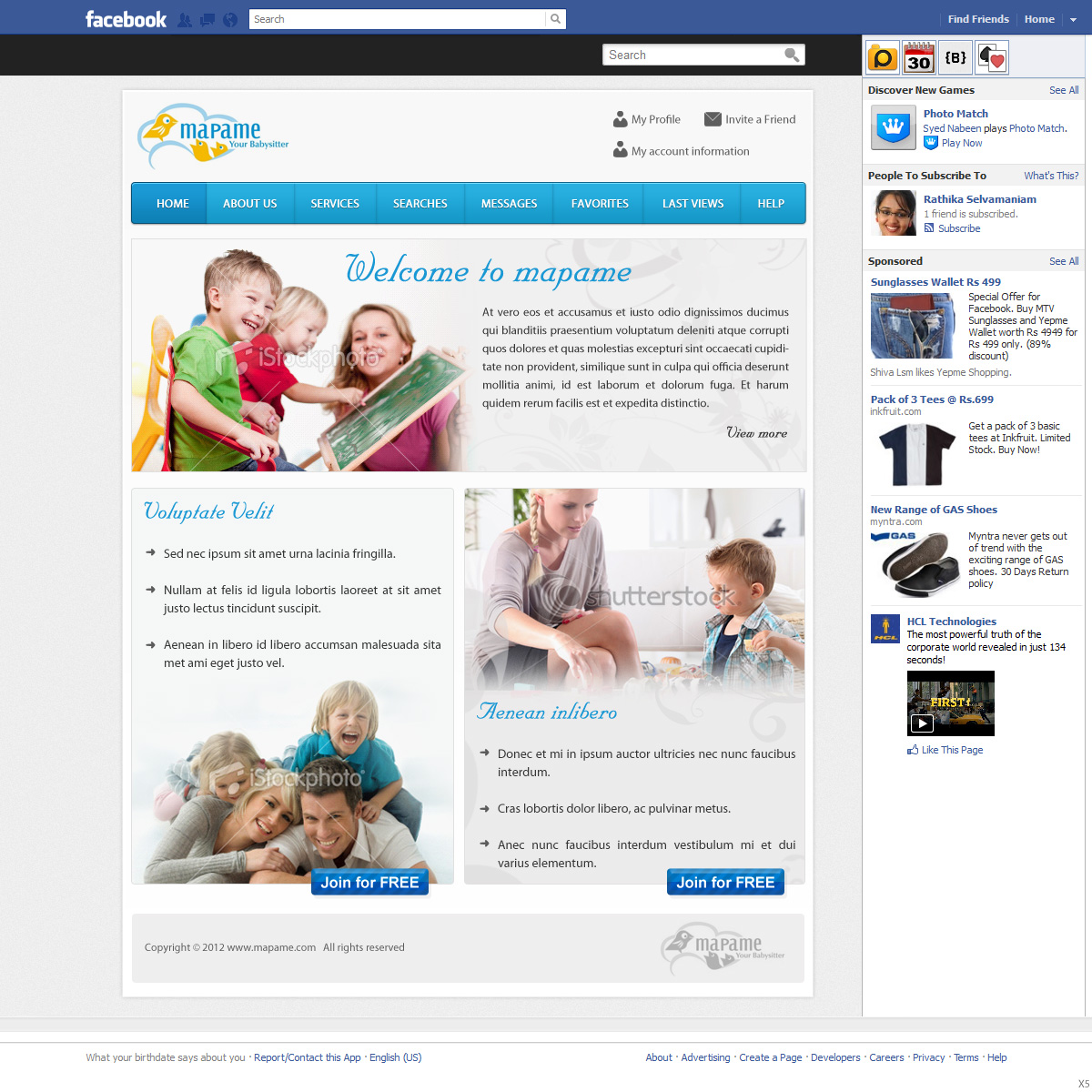 Facebook Design by pb for this project | Design #649128
