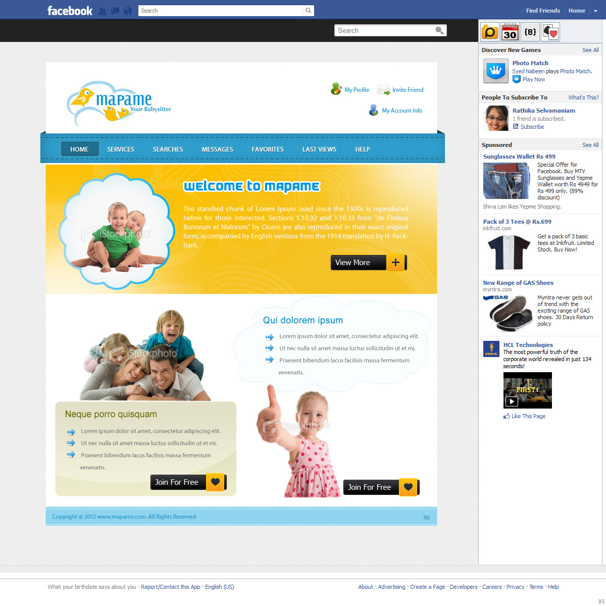 Diseño de Facebook por pb para este proyecto | Diseño #649845