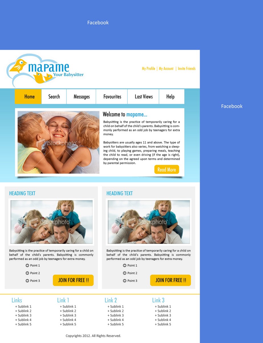 Facebook Design by pb for this project | Design #655492
