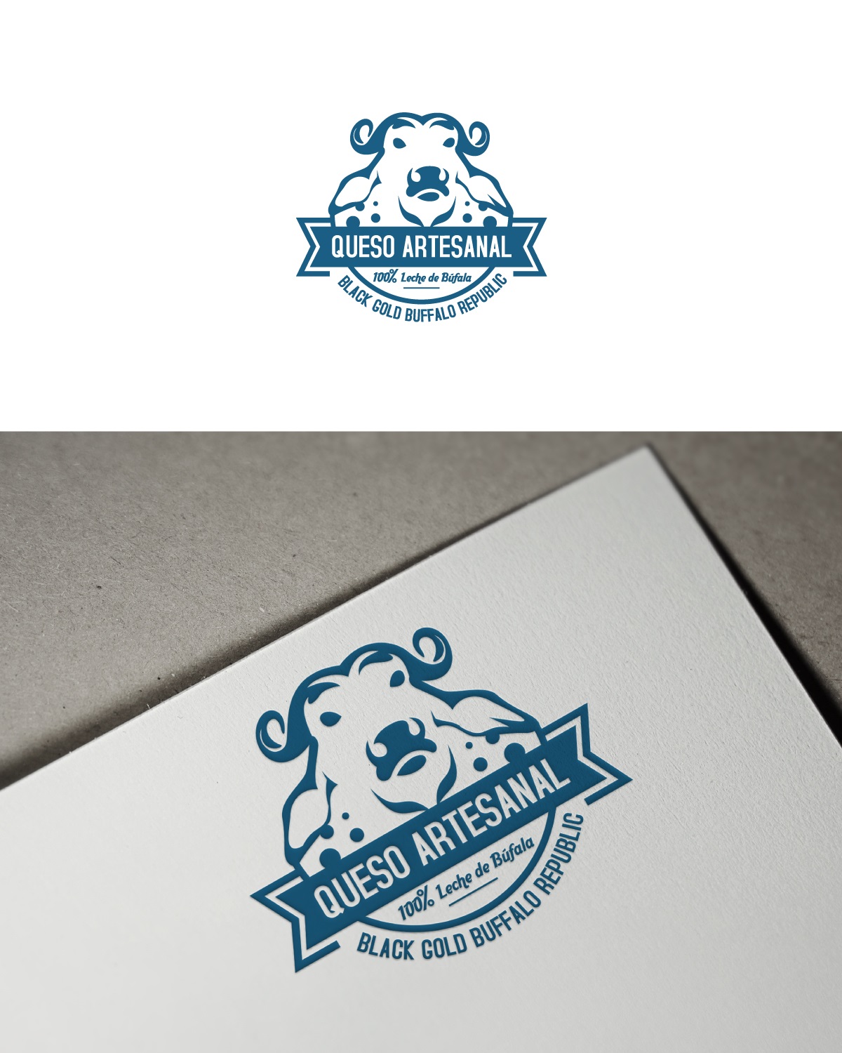 Logo Design by taufik_alrahman for Black Gold Buffalo Republic | Design #17770979