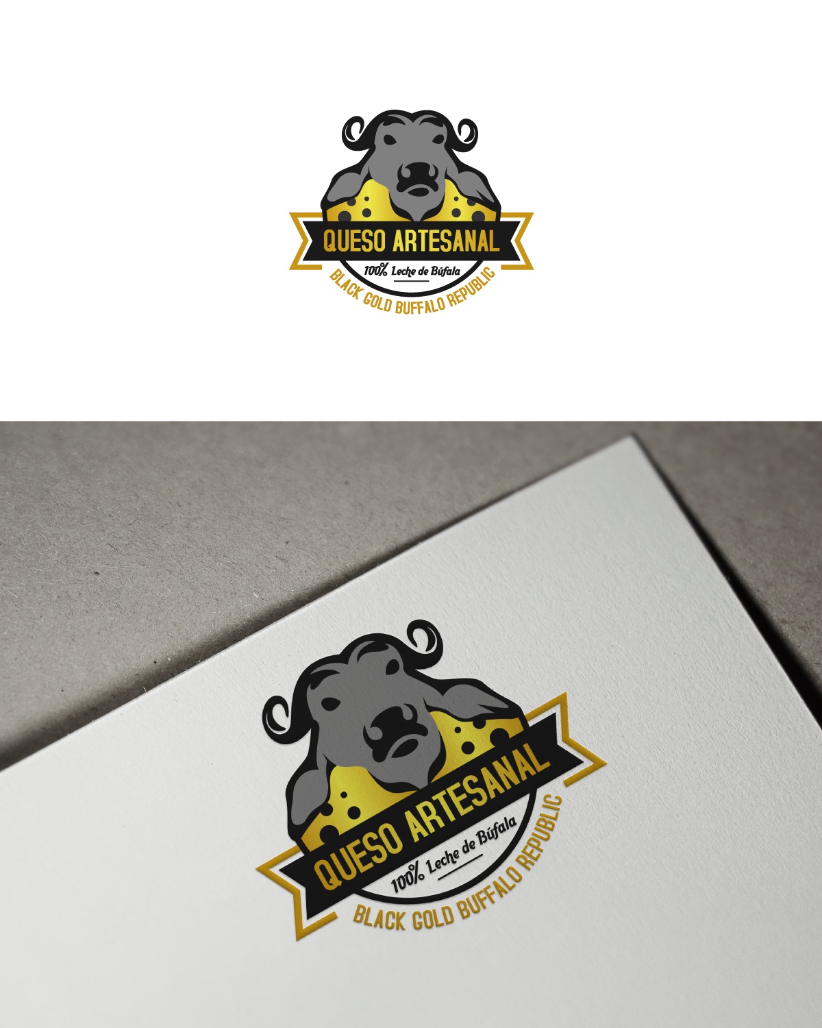 Diseño de Logo por taufik_alrahman para Black Gold Buffalo Republic | Diseño: #17842182