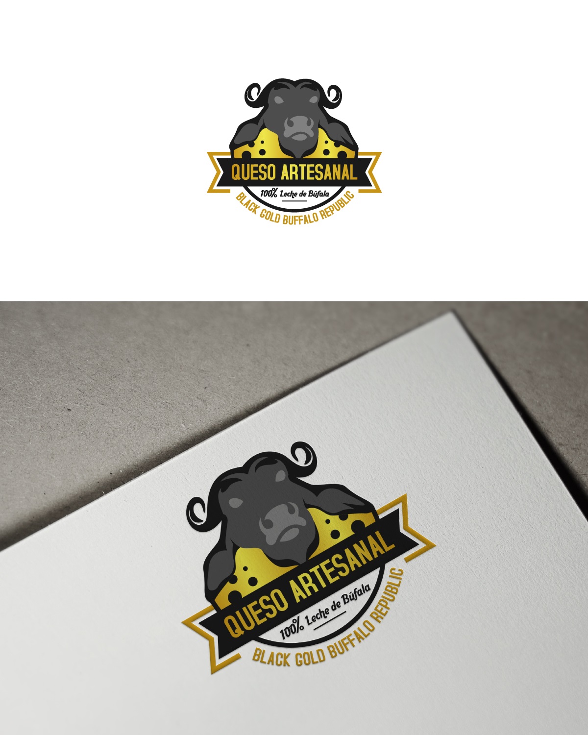 Logo-Design von taufik_alrahman für Black Gold Buffalo Republic | Design #17842188