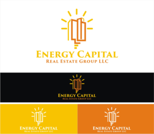 Energy Capital Real Estate Group LLC    I would like Energy Capital to be in Big lettering and Real Estate Group LLC to be small underneath | Logo Design by Soul Light