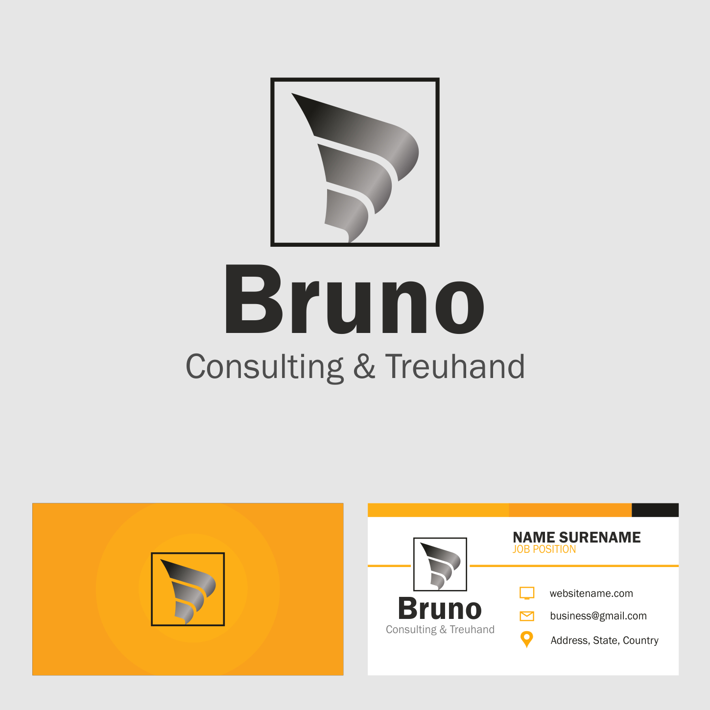 Design de Logo par DigitalArt pour Bruno Consulting & Treuhand | Design #17712559