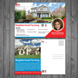 Neighborhood Market Comparables | Flyer-Design von aspiremedia