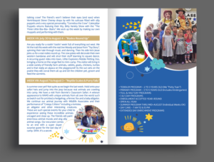 Ross Academy Montessori Summer Camp Brochure Redesign | Design de Brochure par Pinky 