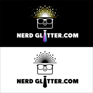 Nerd Glitter.com | Logo Design by lightning.1972