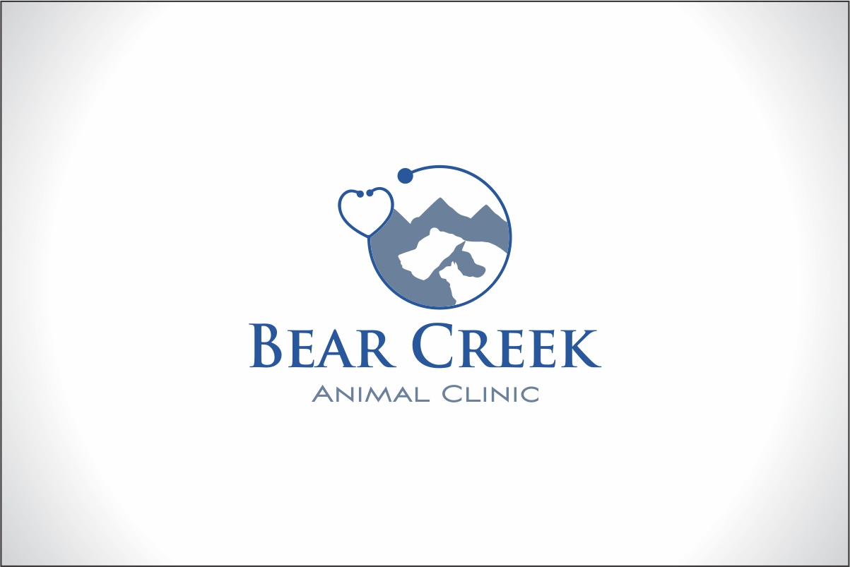 Logo Design by Robert Macwan for Bear Creek Animal Clinic | Design #17708932