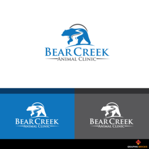 Bear Creek Animal Clinic | Logo Design by Graphic Bricks