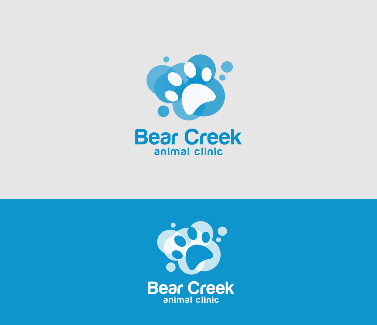 Logo Design by DesignMonkeyBH for Bear Creek Animal Clinic | Design #17712574
