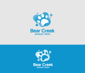 Logo Design by DesignMonkeyBH for Bear Creek Animal Clinic | Design #17712574