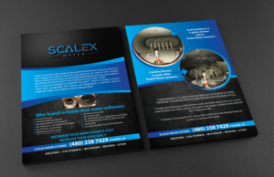 Flyer for ScaleX Water Systems             | Flyer Design by Sergio Coelho
