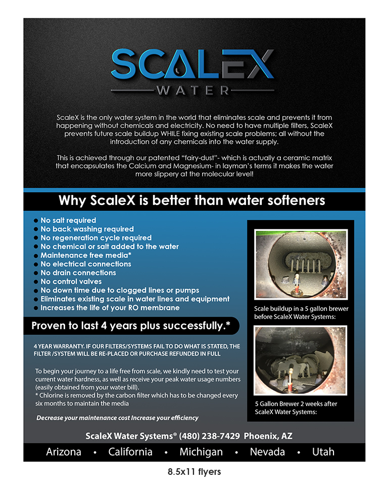 Design de Flyer par NILDesigns pour ScaleX Pro Water | Design #17708843