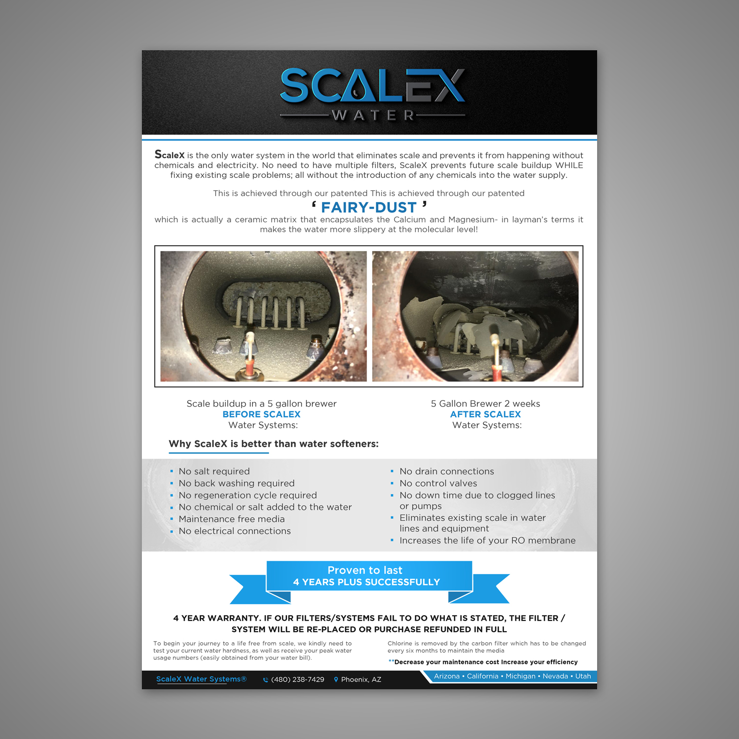 Flyer Design by creative.bugs for ScaleX Pro Water | Design #17713337