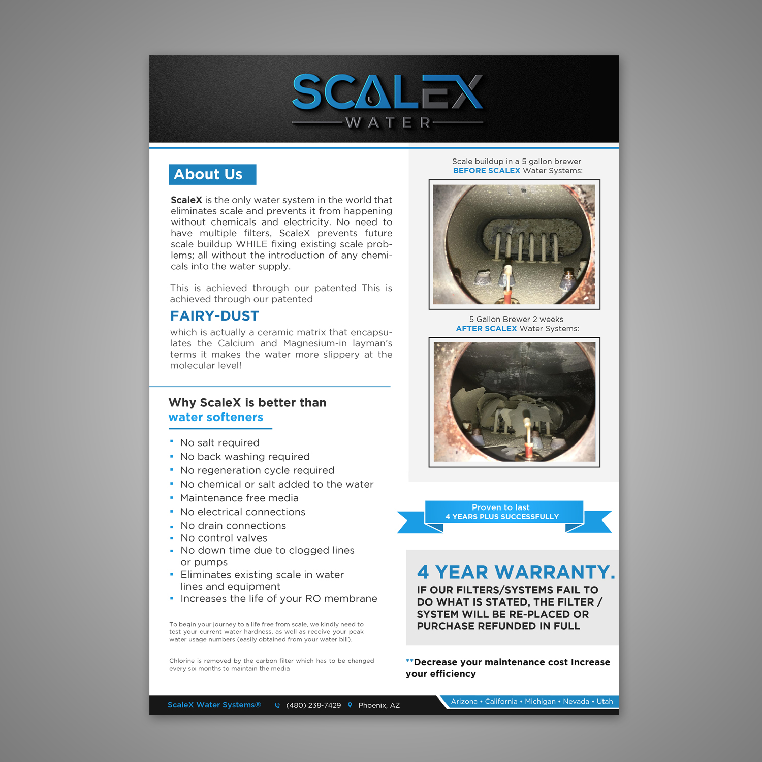 Flyer Design by creative.bugs for ScaleX Pro Water | Design #17713338