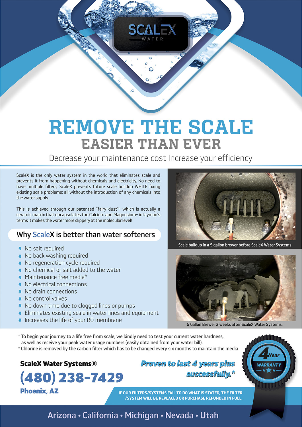 Flyer Design by angelcolmenares3 for ScaleX Pro Water | Design #17721373