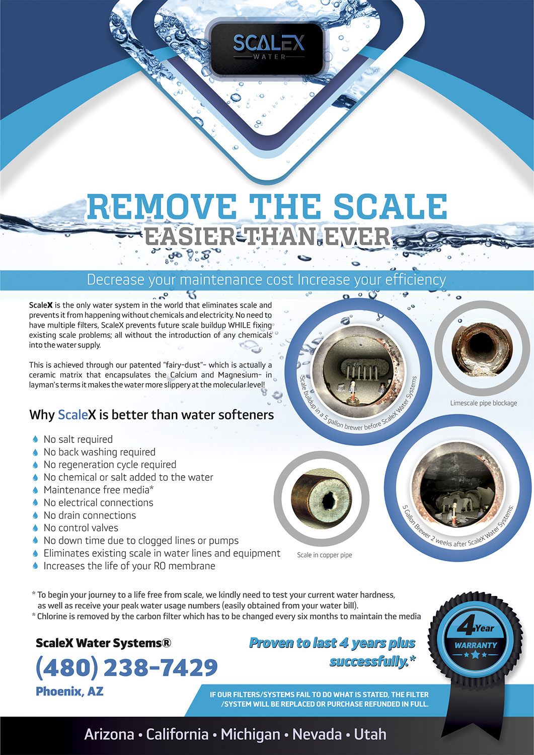Flyer Design by angelcolmenares3 for ScaleX Pro Water | Design #17721383
