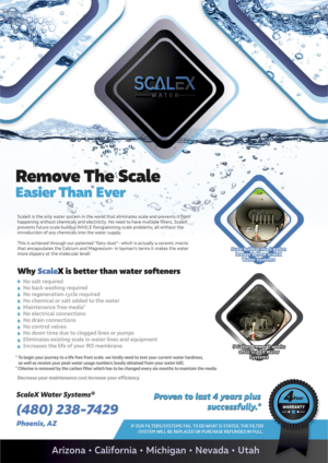 Flyer Design by angelcolmenares3 for ScaleX Pro Water | Design: #17721386
