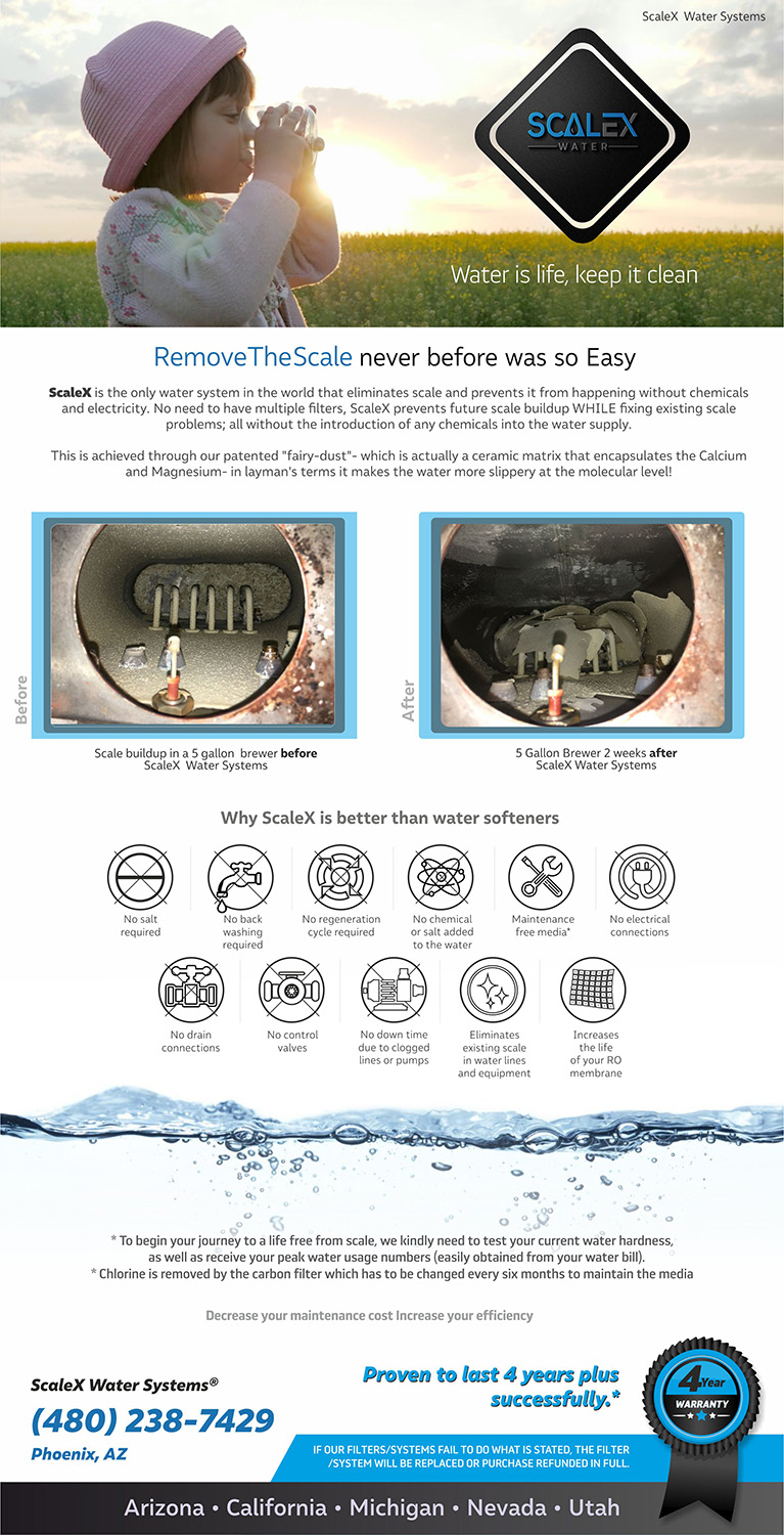 Flyer Design by angelcolmenares3 for ScaleX Pro Water | Design #17742807