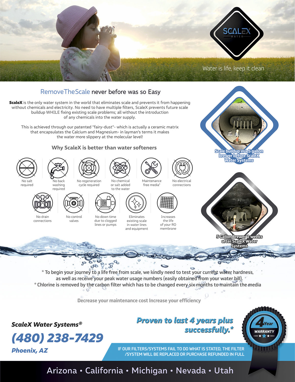 Flyer Design by angelcolmenares3 for ScaleX Pro Water | Design #17742810