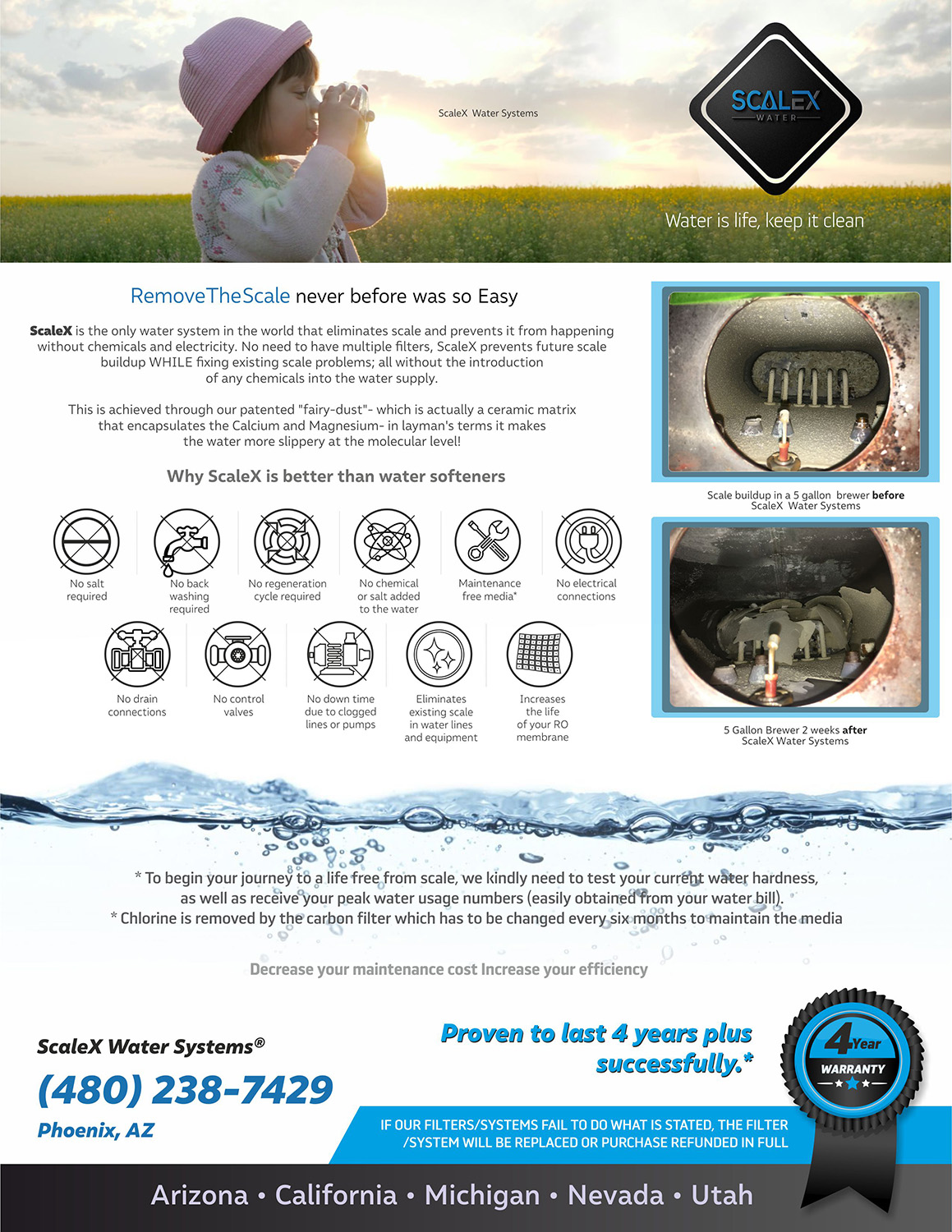 Flyer Design by angelcolmenares3 for ScaleX Pro Water | Design #17742811