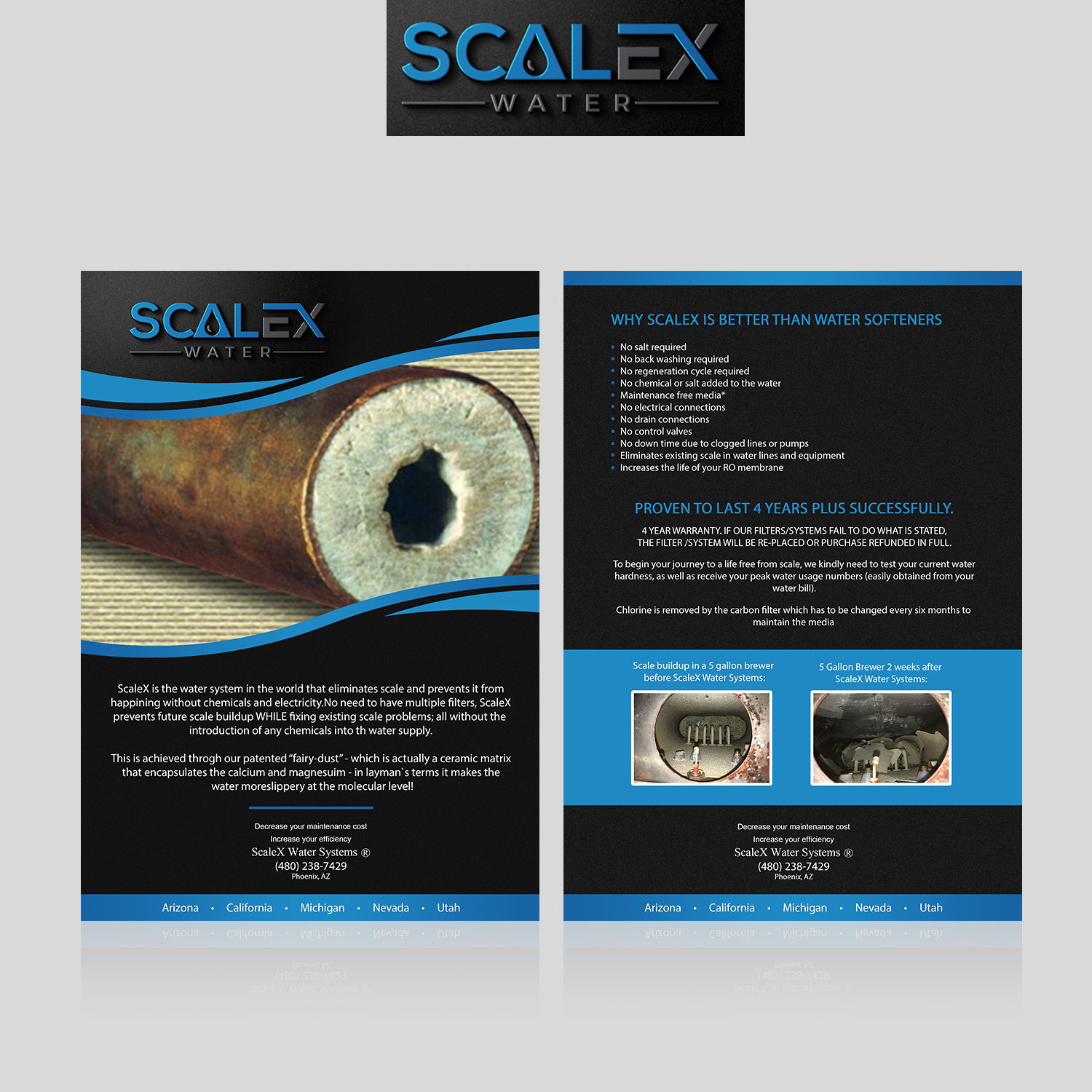 Design de Flyer par bdesigner9 pour ScaleX Pro Water | Design #17727616