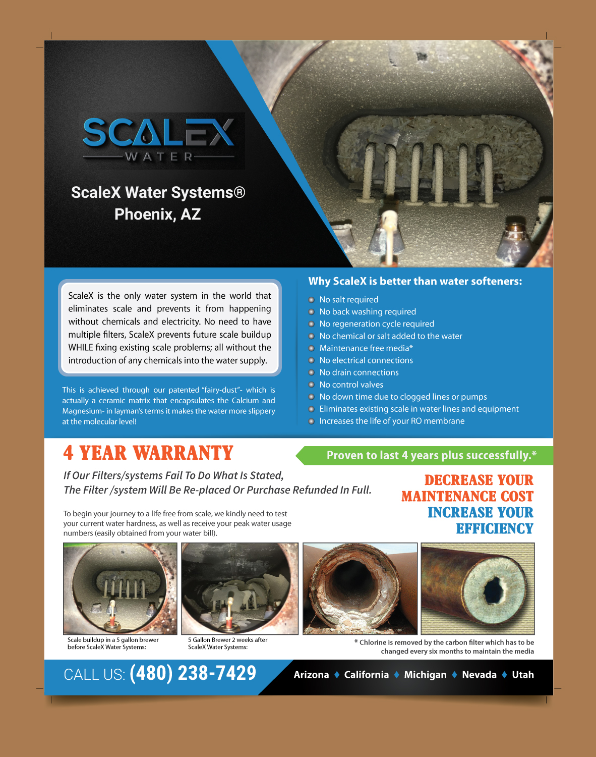 Flyer Design by meet007 for ScaleX Pro Water | Design #17727490