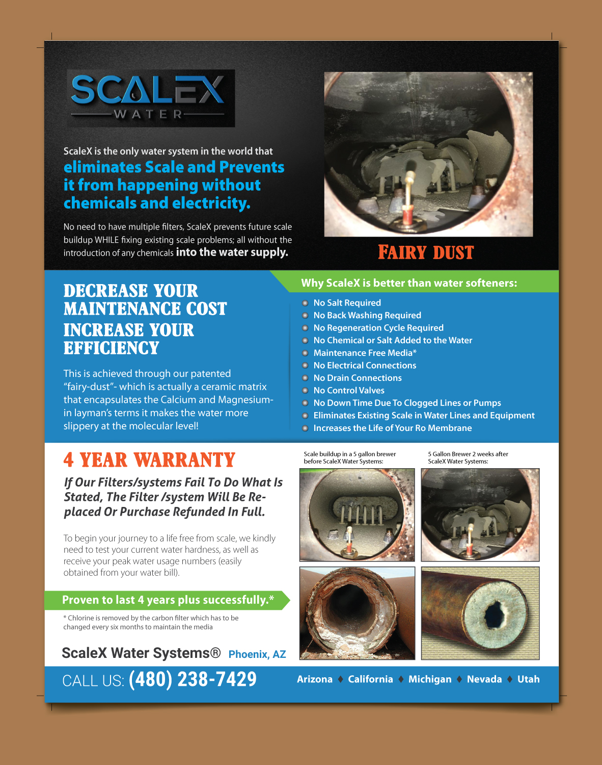 Flyer Design by meet007 for ScaleX Pro Water | Design #17728746